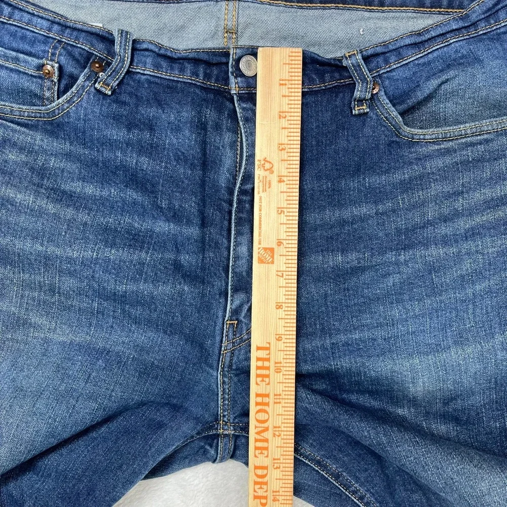 Levi's 541 Jeans Men's Blue Denim Stretch Relaxed‎ Straight Fit Zip Fly - 40X30